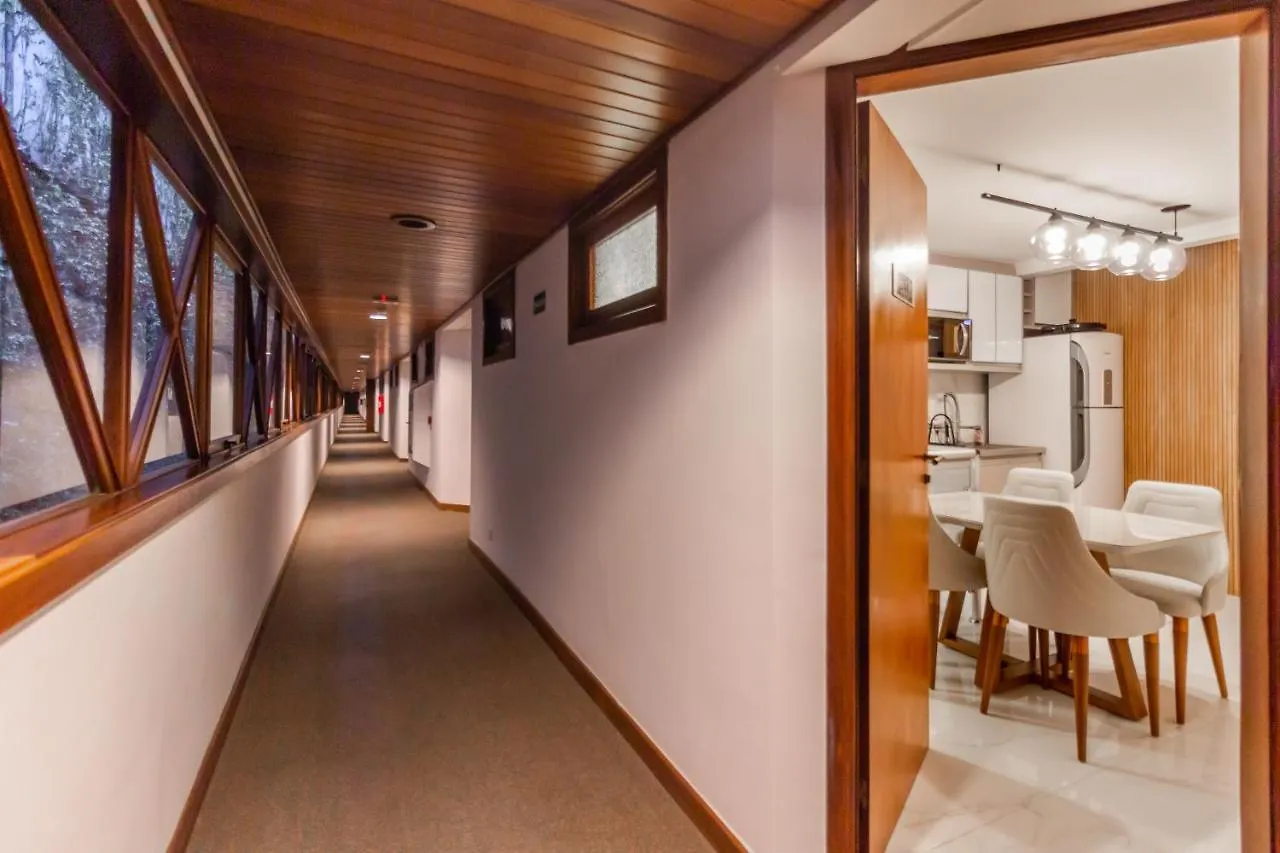 Flat Da Babi, Moderno, Luxuoso, Equipado E 600Mb Wifi Aparthotel Campos do Jordao Brazil