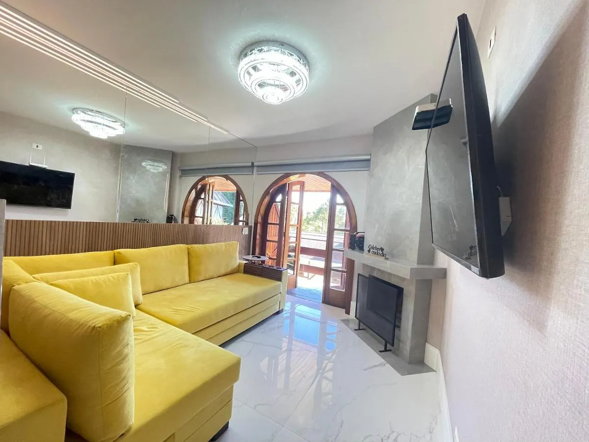Aparthotel Flat Da Babi, Moderno, Luxuoso, Equipado E 600Mb Wifi Campos do Jordão