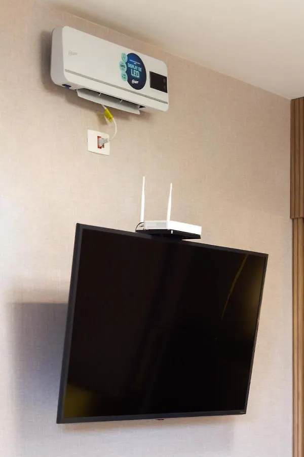 Flat Da Babi, Moderno, Luxuoso, Equipado E 600Mb Wifi Aparthotel Campos do Jordão Brasil